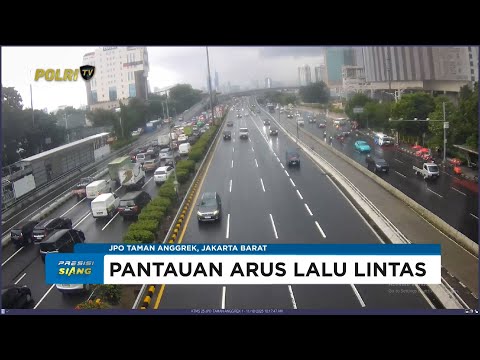NTMC POLRI - PANTAUAN ARUS LALU LINTAS SIANG 18/11/2025