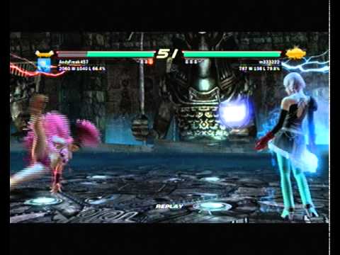 AndyFreak457 (Alisa) vs m333222 (Christie) - Tekken 6 Ranked Match Replay