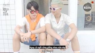 [Vietsub | Bangtan Bomb] Moni & Mini wearing twin-look