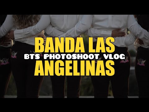 Detrás de las Cámaras: Banda Las Angelinas en su Sesión Fotográfica en el Corazón de LA 🌅📸♥️