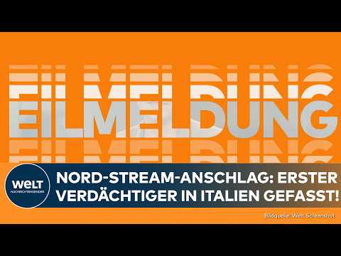 EILMELDUNG: Nord-Stream-Anschlag – Tatverdächtiger Ukrainer in Italien festgenommen!