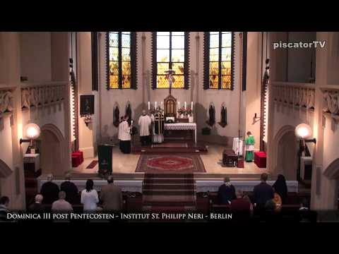 Dominica III post Pentecosten 07 Evangelium - Traditional Latin Mass