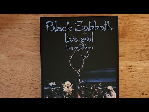 Black Sabbath Live Evil Super Deluxe CD Box set! @NowSpinningMagazine