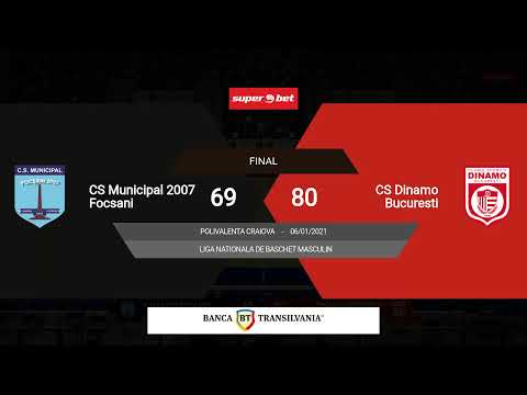 LNBM 2020-2021: CSM 2007 Focșani - Dinamo București