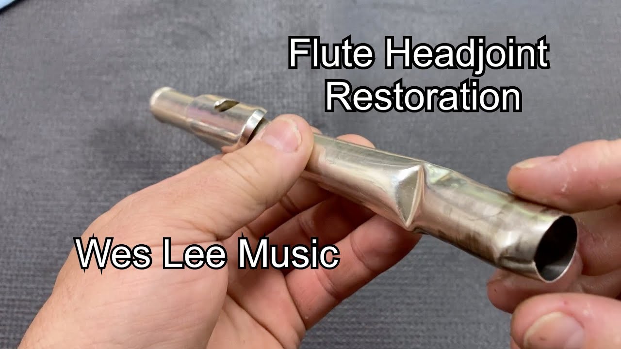 Watch video Flute Headjoint Restoration- Band Instrument Repair- Wes Lee Music Now Flute Headjoint Restoration- Band Instrument Repair- Wes Lee Music