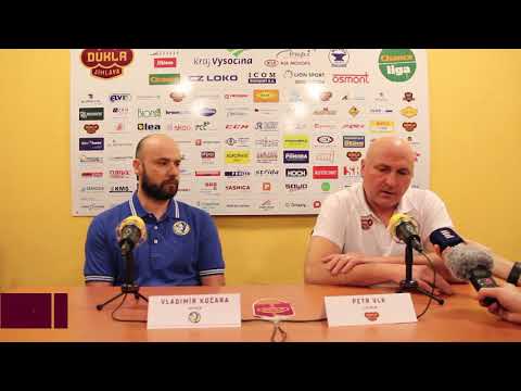 Chance Liga 18/19: Dukla - Přerov 1:0, trenéři