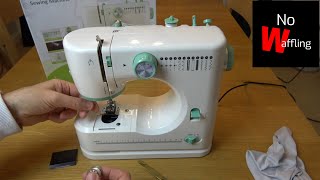 How to Thread Set Up a Multi Functional Electric Sewing Machine Detailed FHSM 520 - Beginners guide