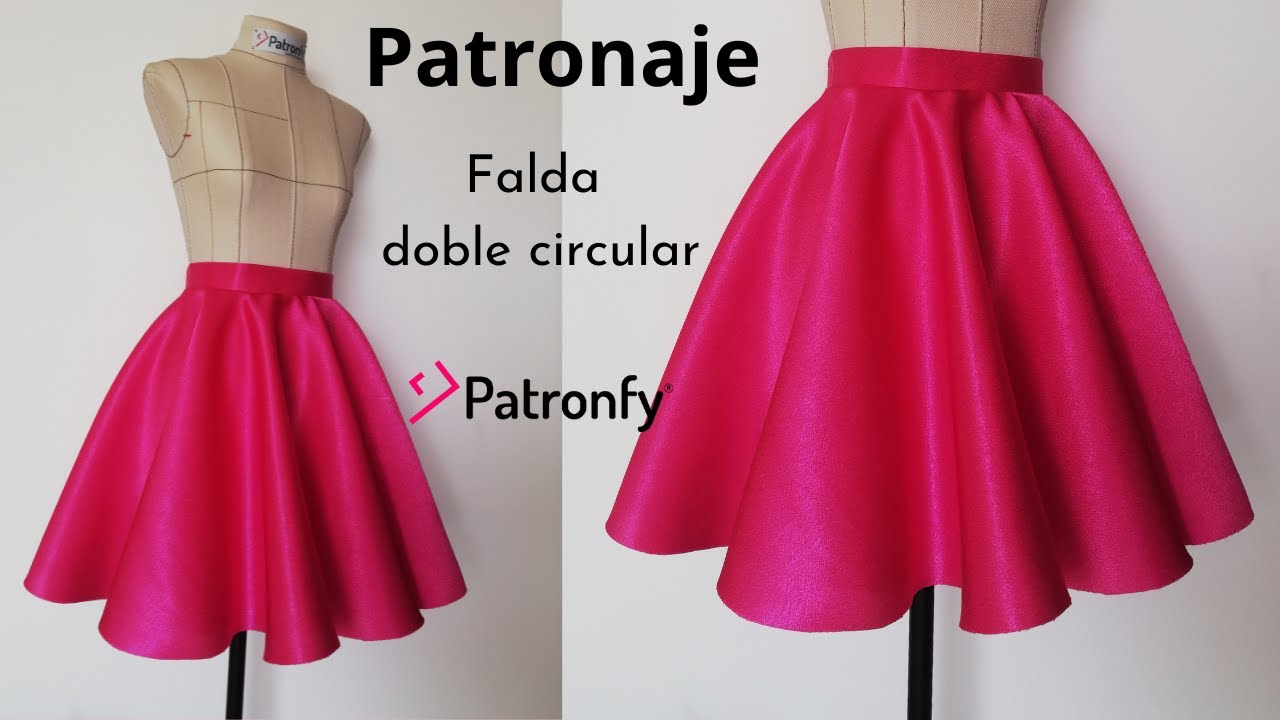 Watch Como trazar la Falda doble circular DE UNA MANERA FÁCIL | Falda doble rotonda. Now Como trazar la Falda doble circular DE UNA MANERA FÁCIL | Falda doble rotonda.