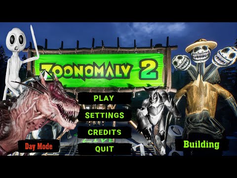 Zoonomaly 2 Official Teaser Trailer Full Game Play - Zookeeper Devil 3 Head And Alien, T-REX Giant