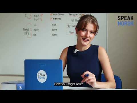 Learn Norwegian with a teacher wherever you want: Norwegian one-on-one