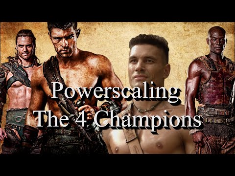 Spartacus: Powerscaling The 4 Main Champions
