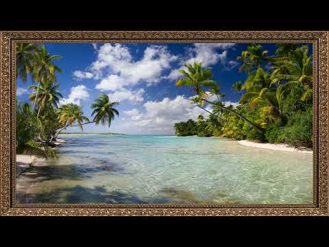 Beach Art Frame Wallpaper