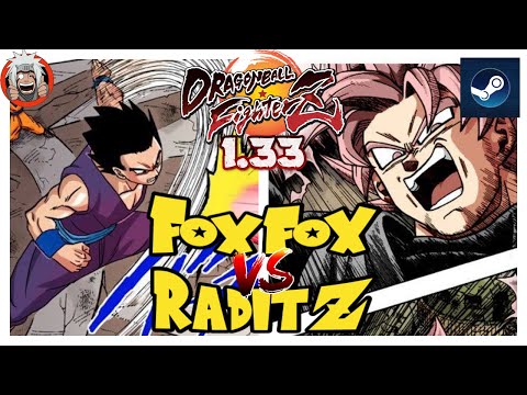 DBFZ FoxFox vs Raditz (Gohan, VegetaSSJ, Trunks) vs (VegetaSSJ, Black, Trunks)