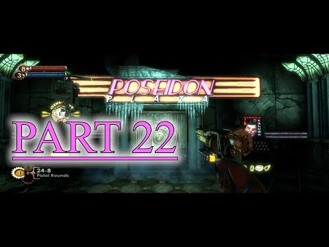 Bioshock Remastered (Pc Walkthrough) Part 22- Freezing in Poseidon's Plaza