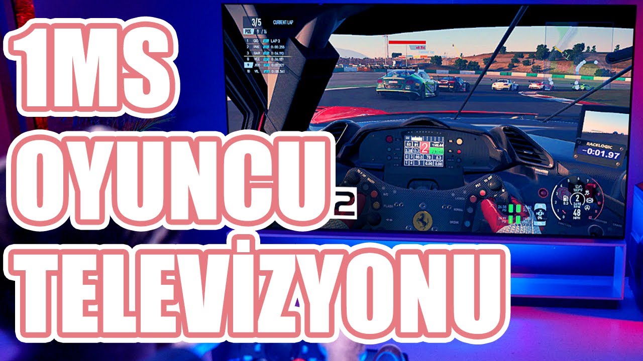 Dünyanın İlk ve En İyi Yeni LG 4K 1 ms Oyuncu Televizyonunu İnceledik
