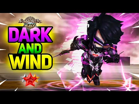 Effective Team with ONLY WIND and DARK Monsters - Summoners War