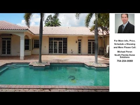5106 SW 198 TERRACE, SOUTHWEST RANCHES, FLORIDA Presented by Michael Peron.