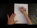 How to Draw Cinderella. Как рисовать Золушку. Урок рисования 
