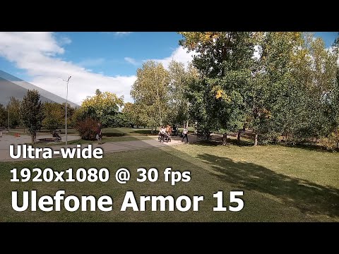 Ulefone Armor 15 - FHD (1080p) 30 fps WIDE camera video sample