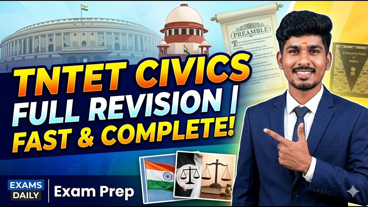 TNTET- Civics Full Revision