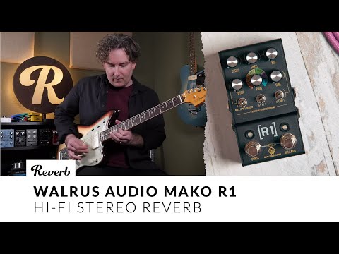 Walrus Audio MAKO Series R1 High-Fidelity Reverb Effects Pedal image 11