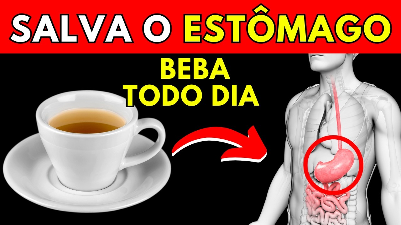 ACABA COM AZIA, QUEIMAÇÃO E REFLUXO | 5 MELHORES CHÁS PARA O ESTÔMAGO