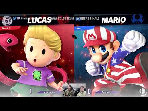 Yayzors (Lucas) vs. Duwang (Mario) - WGA Colosseum #11 - Losers Semis