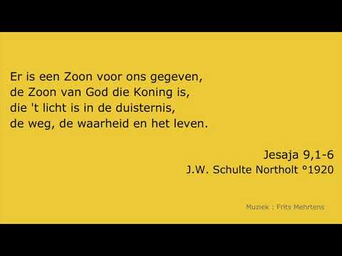 Jesaja 9,1 6 Het volk dat wandelt in het duister LvdK 25
