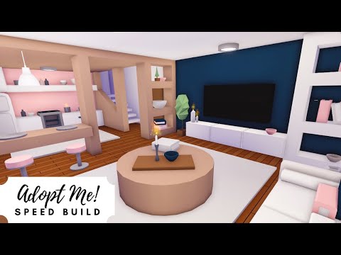 Budget Modern Family Home Speed Build ???? Roblox Adopt Me!