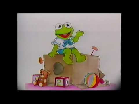 Muppet Babies - Video Storybook with Kermit - Kids Klassics (1987) (Original VHS)