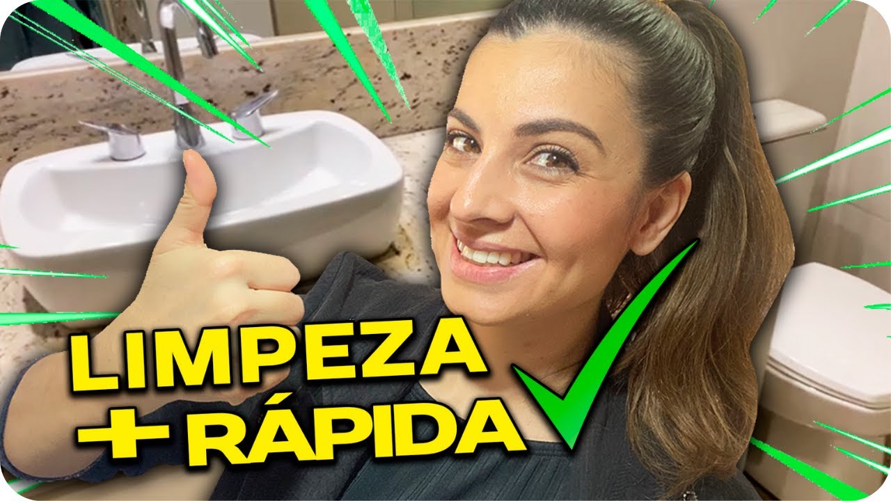 10 MANEIRAS DE ECONOMIZAR TEMPO - LIMPANDO O BANHEIRO! | LIMPEZA DO BANHEIRO TODO