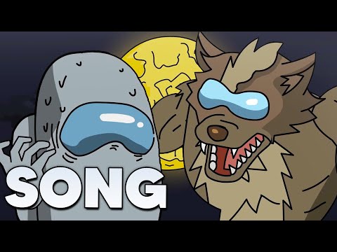 Among Us Werewolf Song - "Staring at the Moon" (Cartoon Animation)
