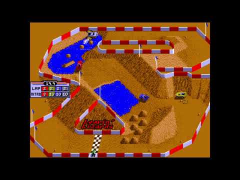 Ironman Ivan Stewarts Super Off Road, exciting races, all the tracks playing original arcade game