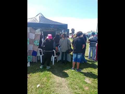 Estoy en la feria educativa de áreas pedagógicas vista linda las barreras 18 de mayo en el dorado