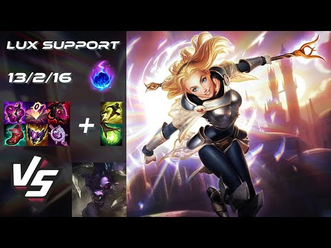 SUPPORT Lux vs Alistar - EU Challenger Patch 25.18
