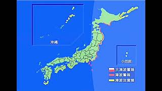 東日本大震災のVHSビデオらしき風味