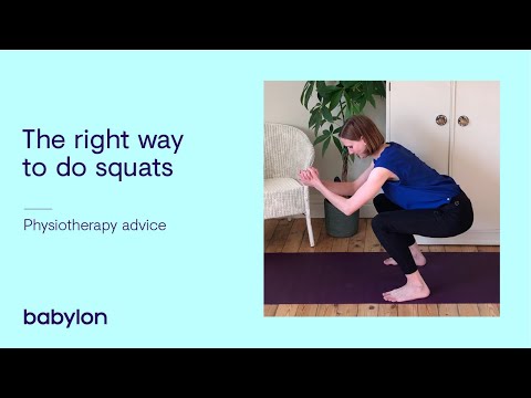 How to Do Squats Correctly [Exercise At Home]
