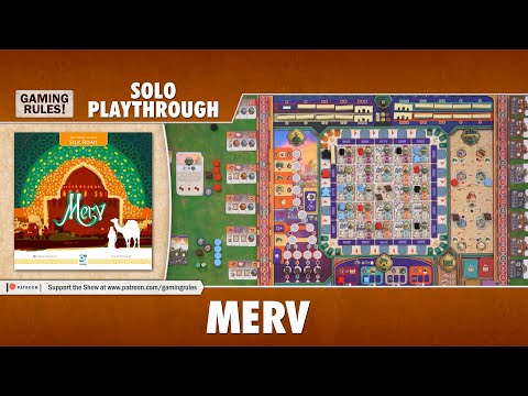 Merv - Solo Playthrough