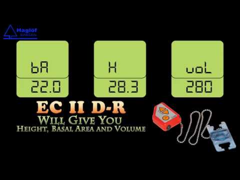 EC II D-R ELECTRONIC CLINOMETER WITH FACTOR GAUGE AND DIGITAL DISTANCE CALCULATION