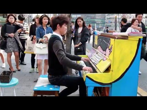 JHKTV] 신촌거리 피아노 (Piano) 이은한  바다르 체프스카  소녀의기도