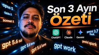 Yapay Zekada Son 3 Ay | Fable 5, Opus 5, 5.6 Sol, 3.7 Flash, Gemini Sp