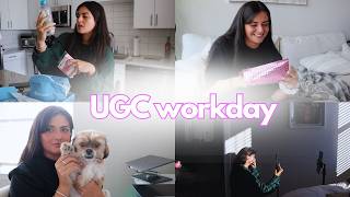 content creator day in the life