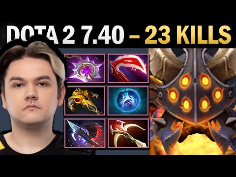 Clinkz Pro Carry with Nullifier and 23 Kills - Dota 2 Gameplay
