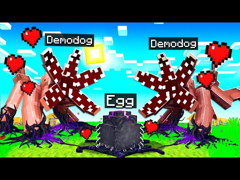 How to BREED *NEW* DEMODOGS in Minecraft!