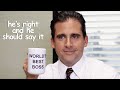 michael scott actually being a good boss for 9 minutes straight | The Office U.S. | Comedy Bites