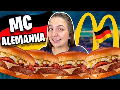 SANDUICHES DA COPA MCDONALDS 2022 - McALEMANHA