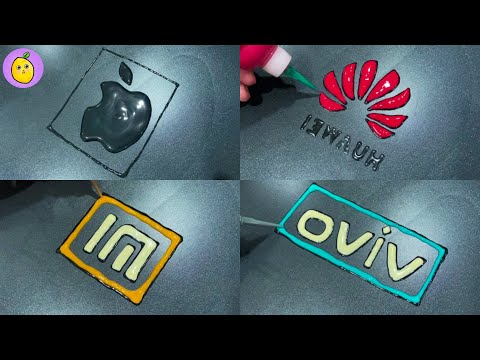 Smartphone Brand Logo Pancake Art - Apple, Huawei, Xiaomi, Vivo - Pancake Art | LEMON Pancake