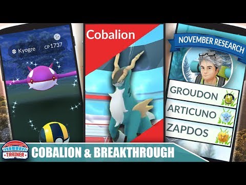 NEW! *COBALION* FIRST GEN 5 LEGENDARY RAID BOSS - 100 IVs & SHINY RESEARCH LEGENDARIES | POKÉMON GO
