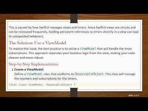 How to Set Up Multiple Timer Publishers in SwiftUI