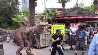 Raptor Encounter - Universal Studios Hollywood